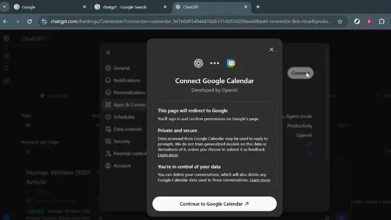 google calendar