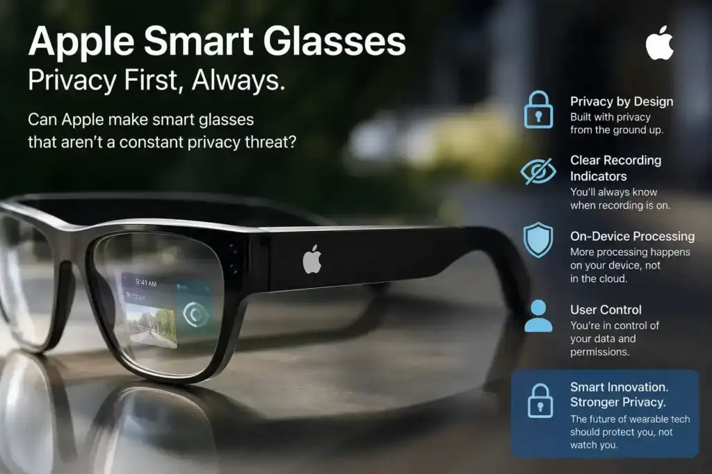 Apple privacy smart glasses